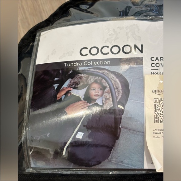 NWT 7AM Enfant Car Seat Cocoon in Tundra Black !! - Picture 13 of 16